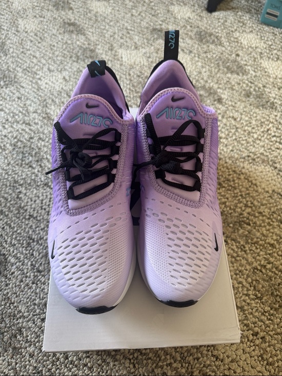 Nike Shoes - Nike Lilac and Black Air Max 270